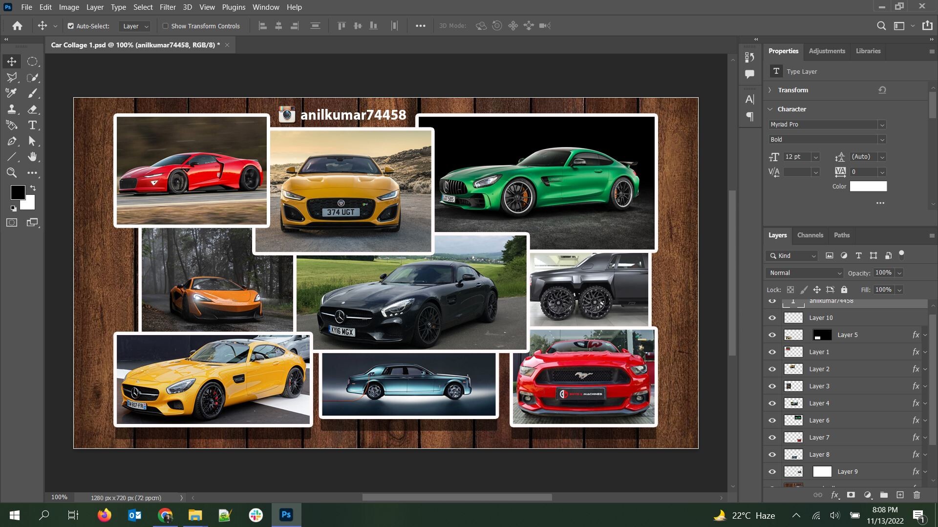 ArtStation Car Collage