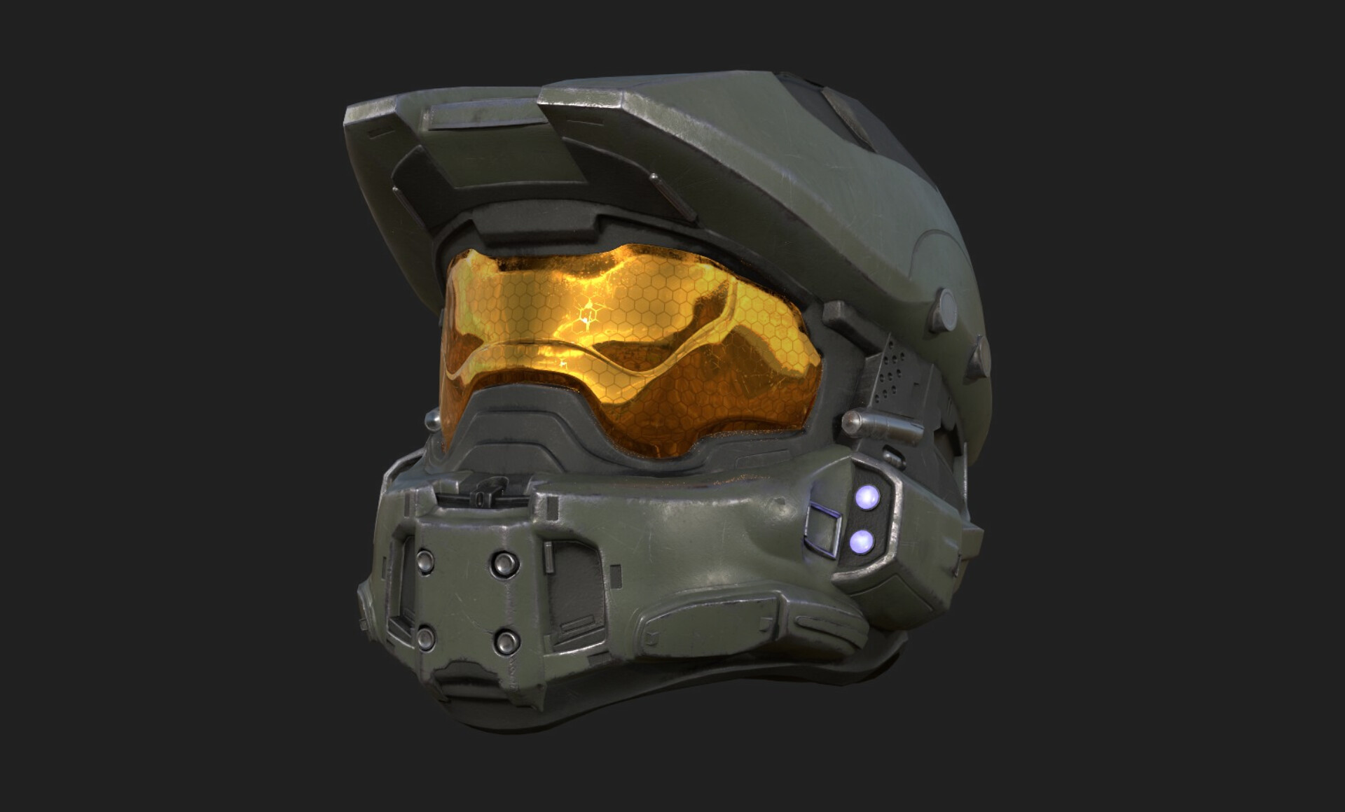 ArtStation - Master Chief Helmet