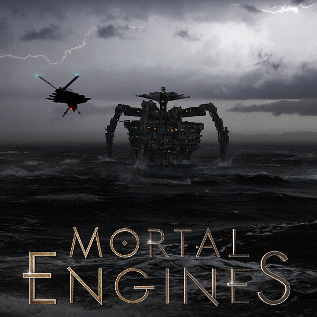 Nick Keller Mortal Engines Traction Town Concept Art