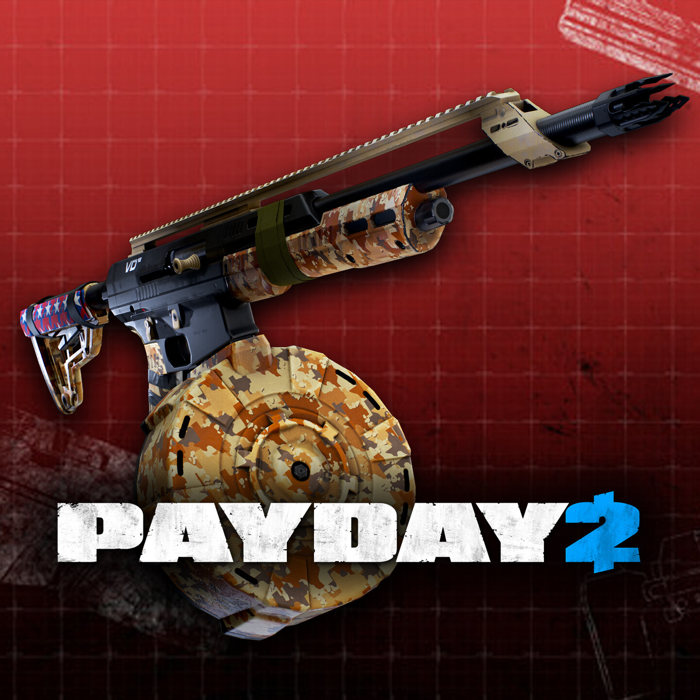 ArtStation - Payday 2 - VD-12 Shotgun Exclusive Set