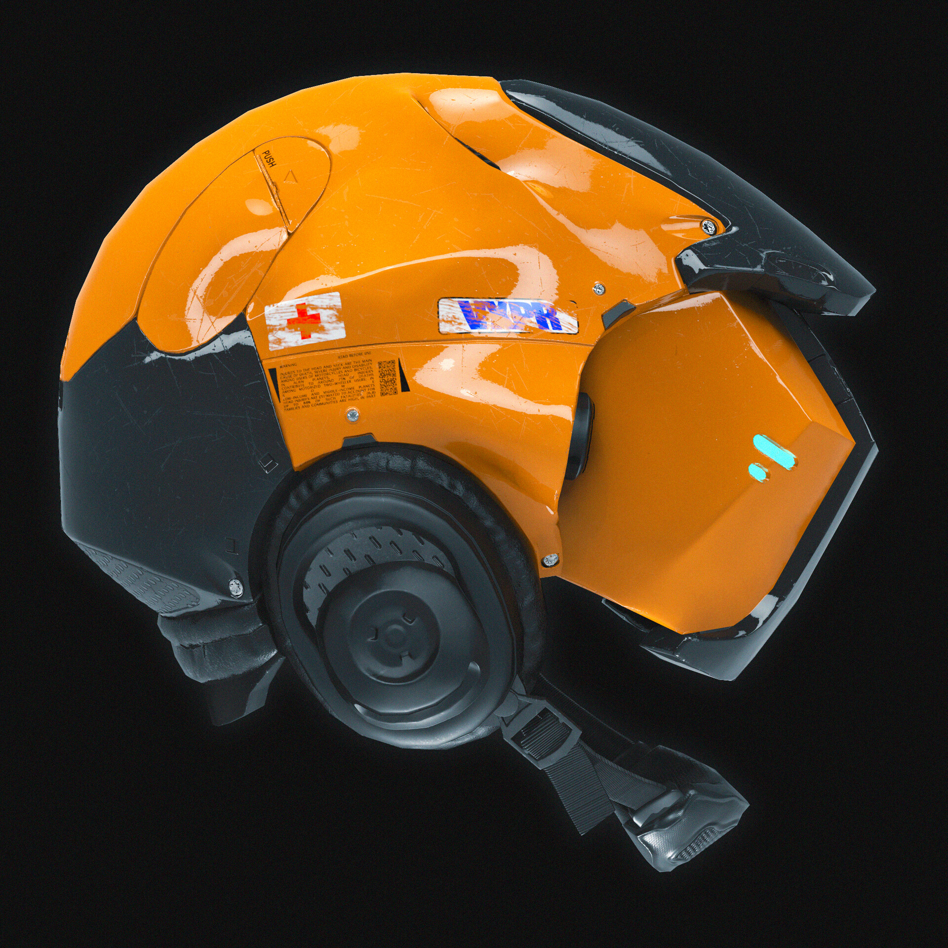 ArtStation Cyberpunk Helmet