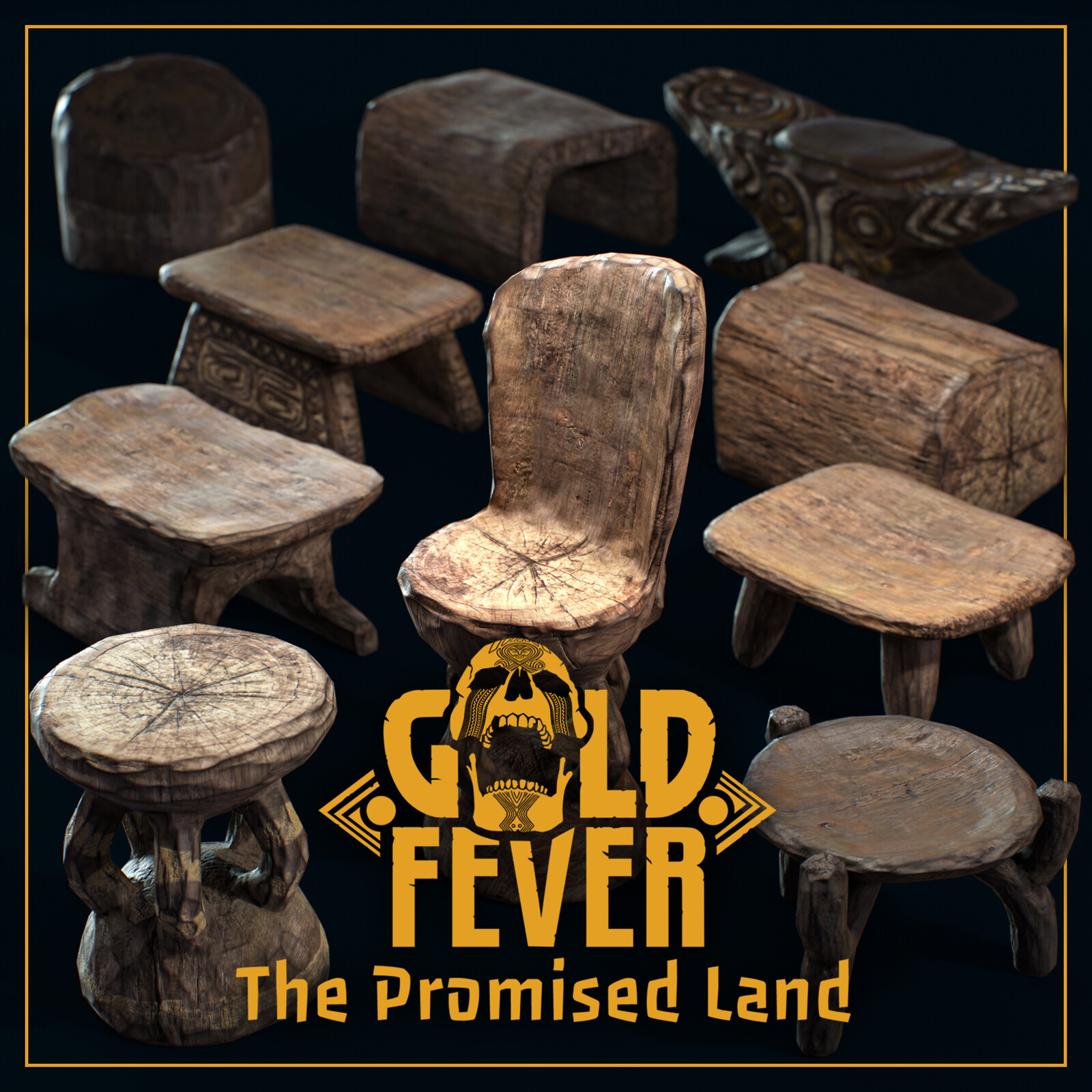 Chair Pack for Gold Fever - The Promised Land