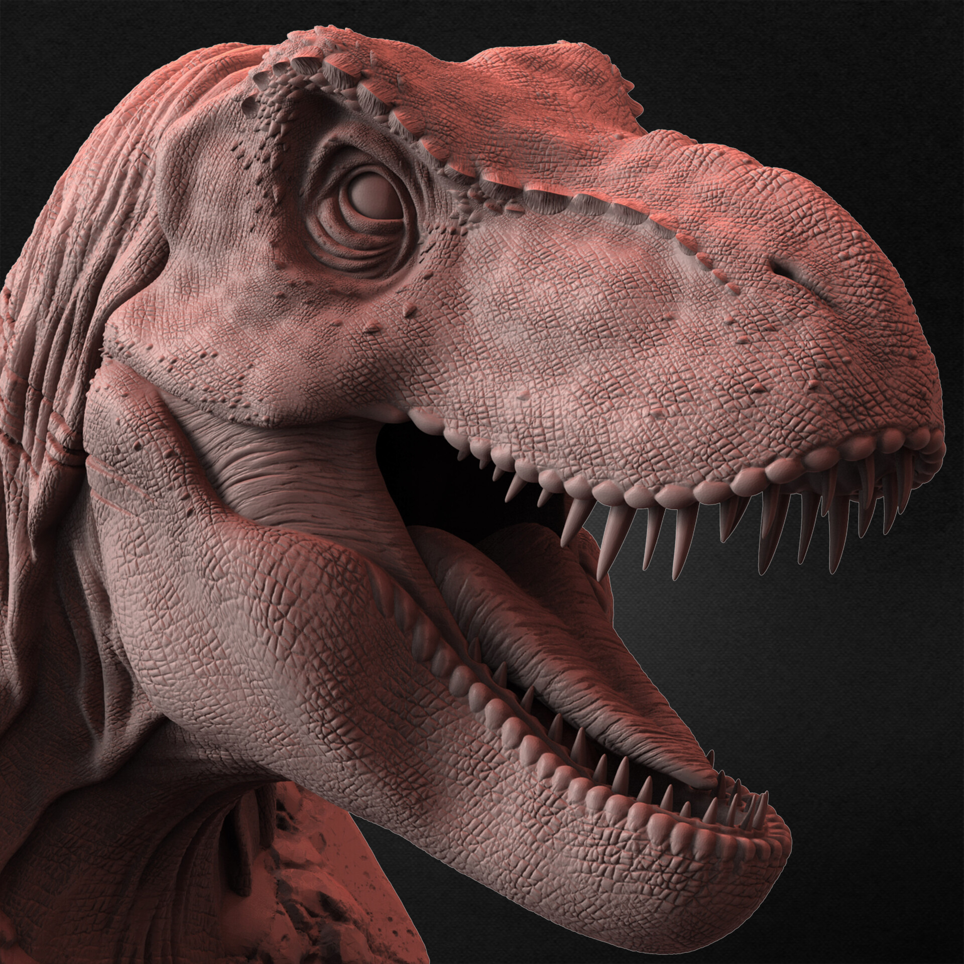 ArtStation - Tyrannosaurus Rex Trex Dinosaur 3D Monster Animal