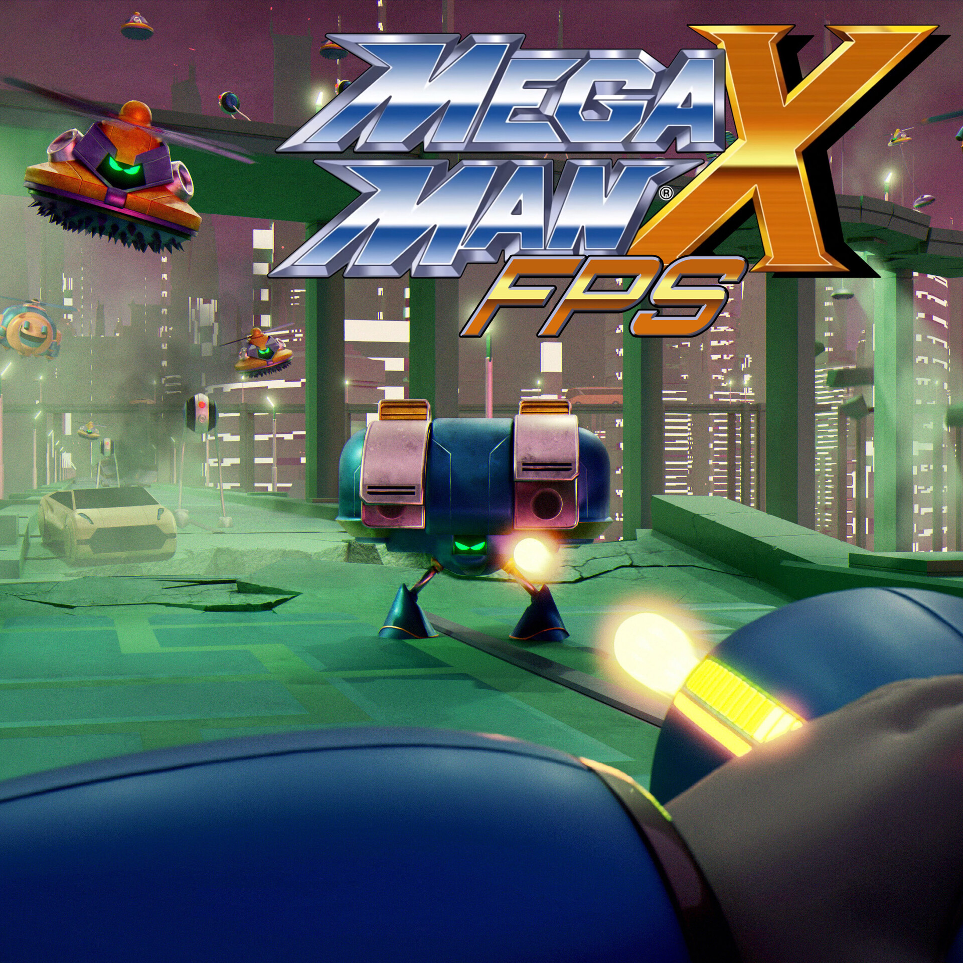 ArtStation Mega Man X FPS Unreal Engine Remake (Work in Progress)