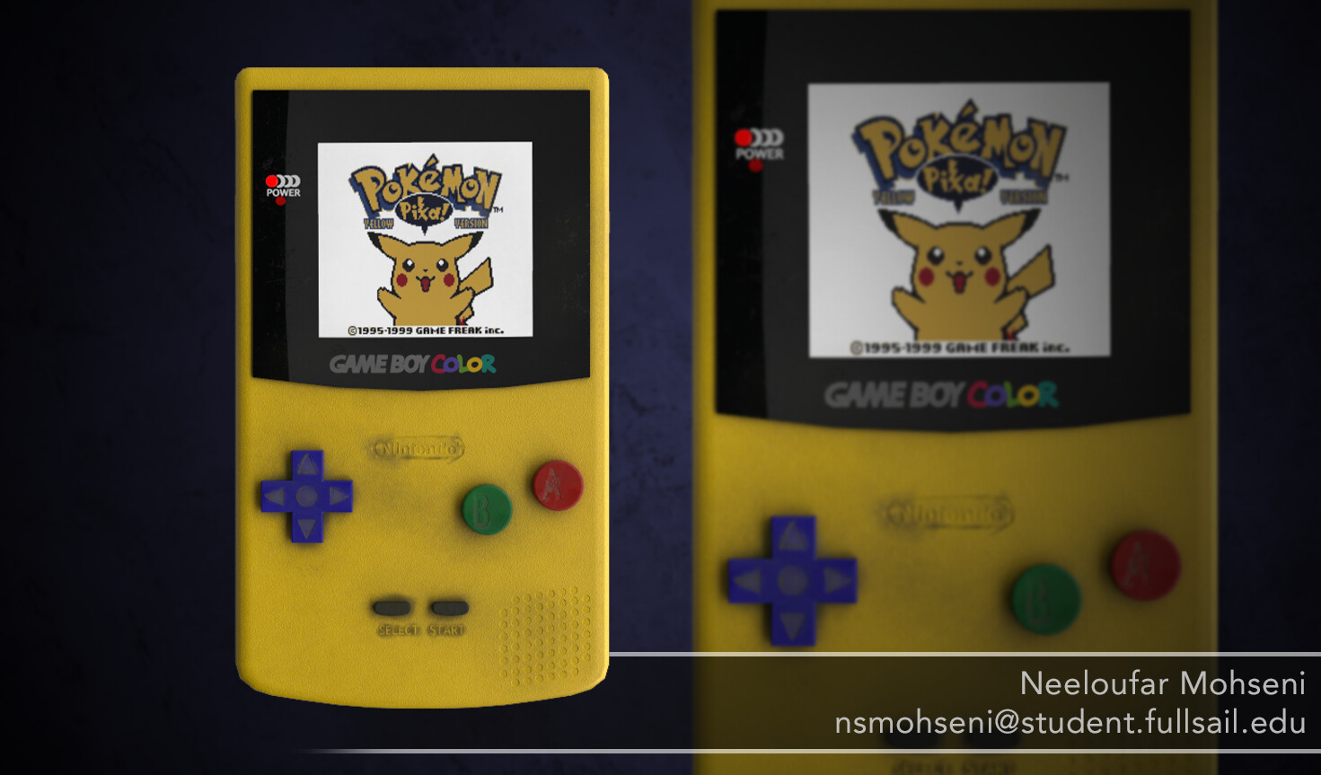 Nintendo GameBoy Color (Pokémon Yellow Version: Special Pikachu Edition)