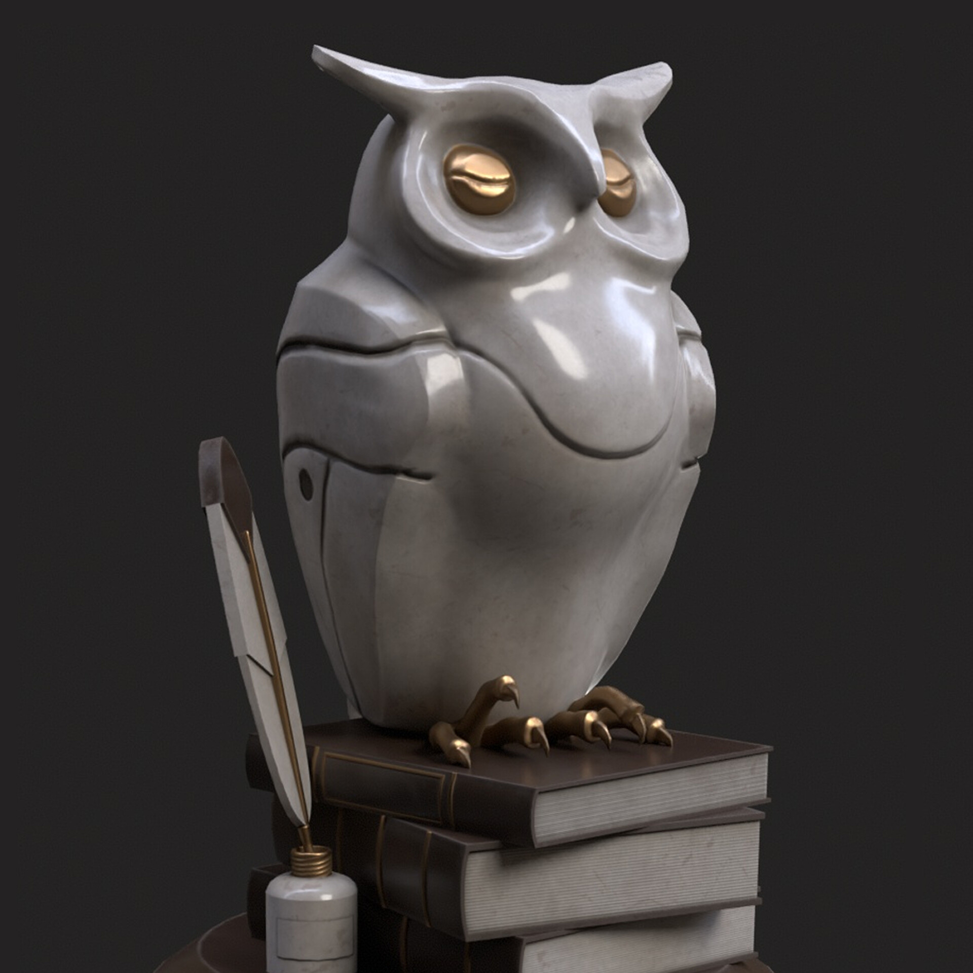 Yoo Jina - Wooden Library Props