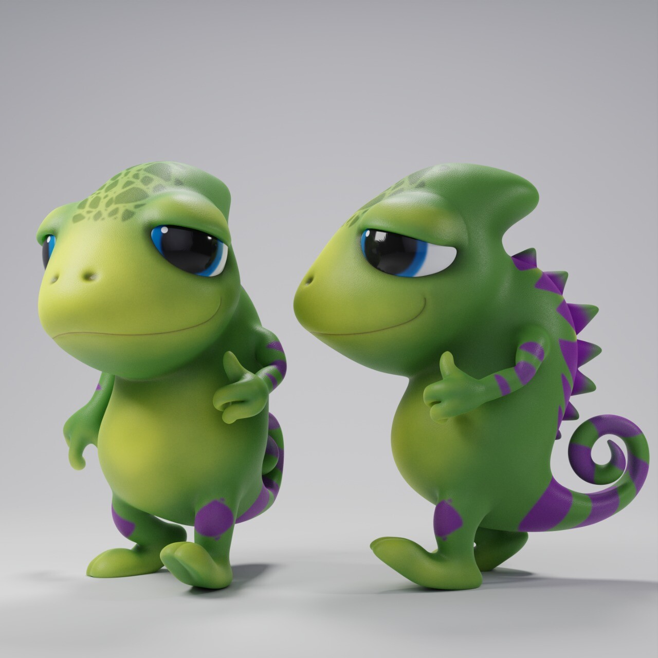 ArtStation - KAMELEON BAGS 3D MASCOT