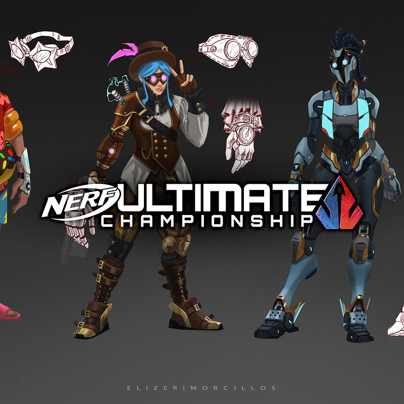 Nerf Ultimate Championship Design Explorations!