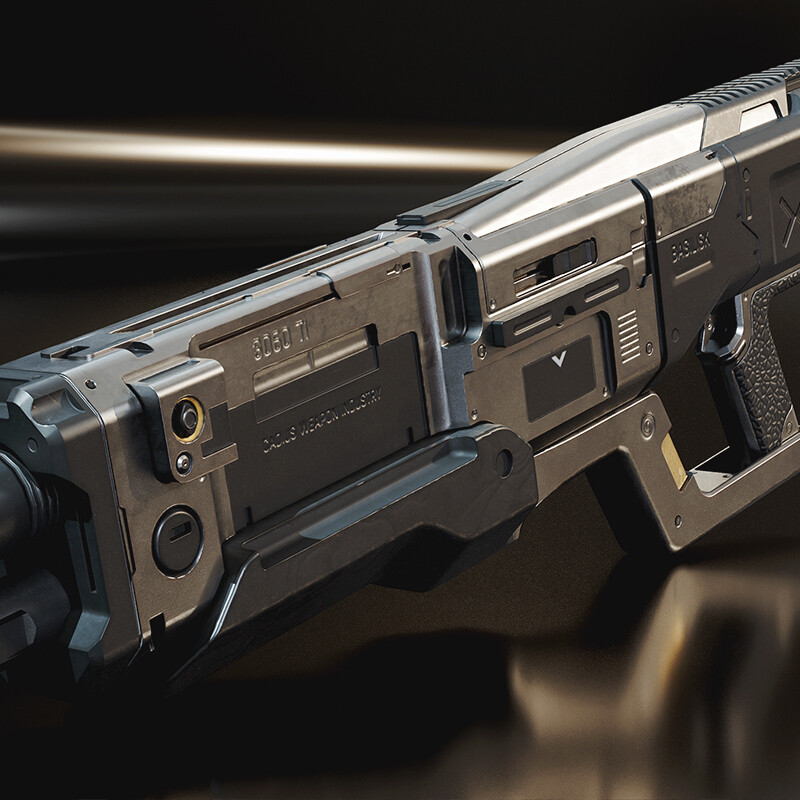 ArtStation - Automatic Shotgun Basilisk