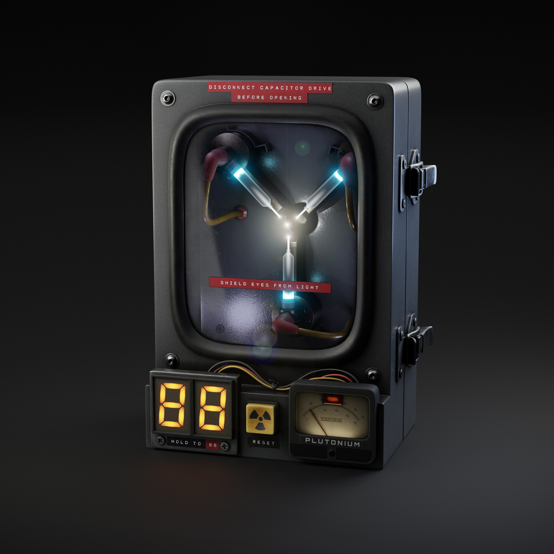 ArtStation - Back to the future: Flux Capacitor