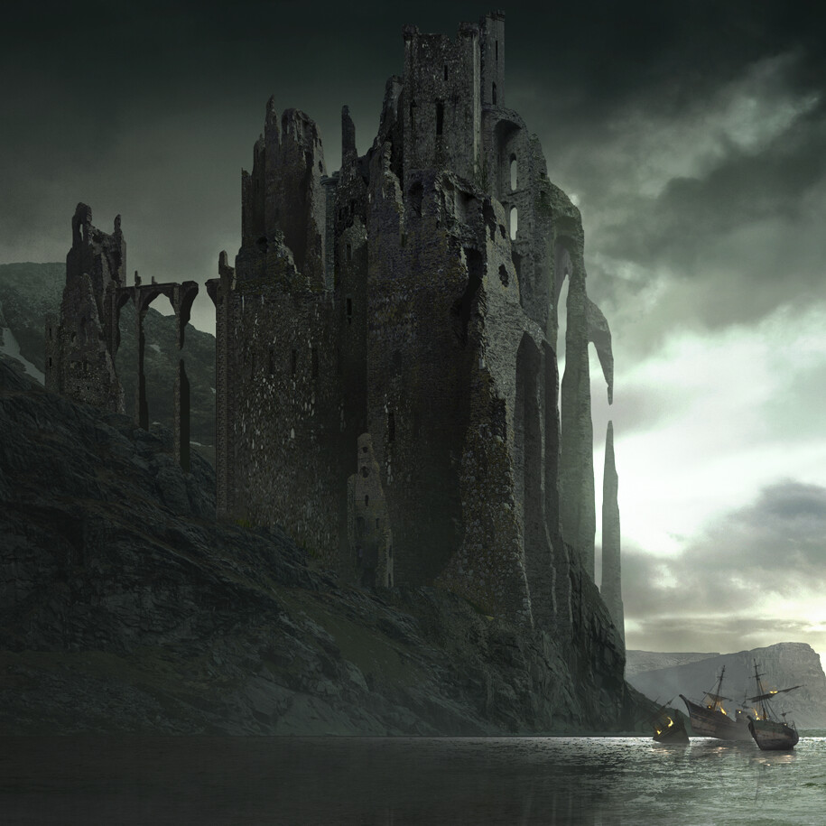 ArtStation - Abandoned Castle