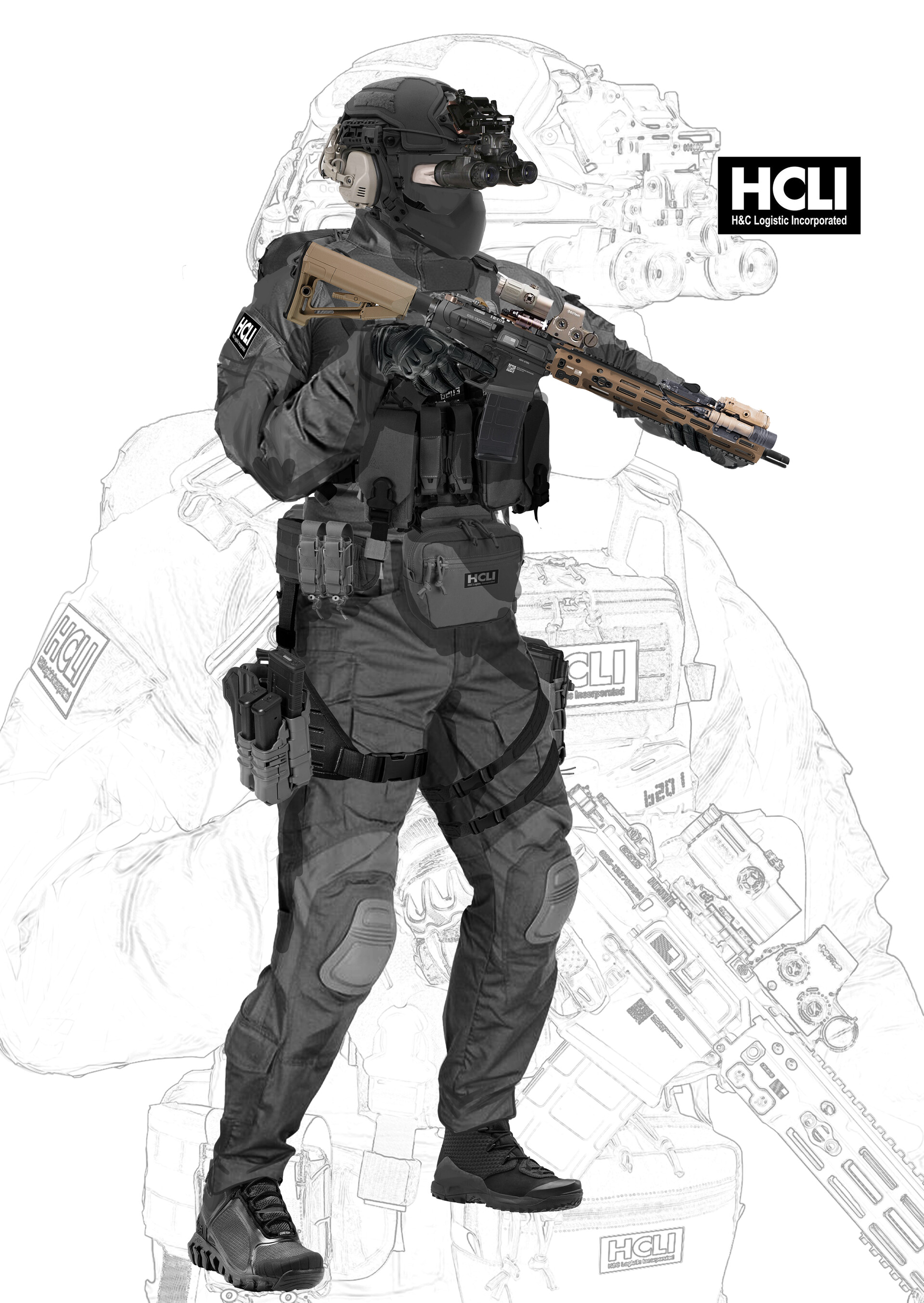 ArtStation - HCLI soldier