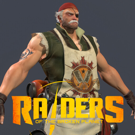 Hank - Chef Skin - Raiders of the Broken Planet/Spacelords - TEXTURES ONLY
