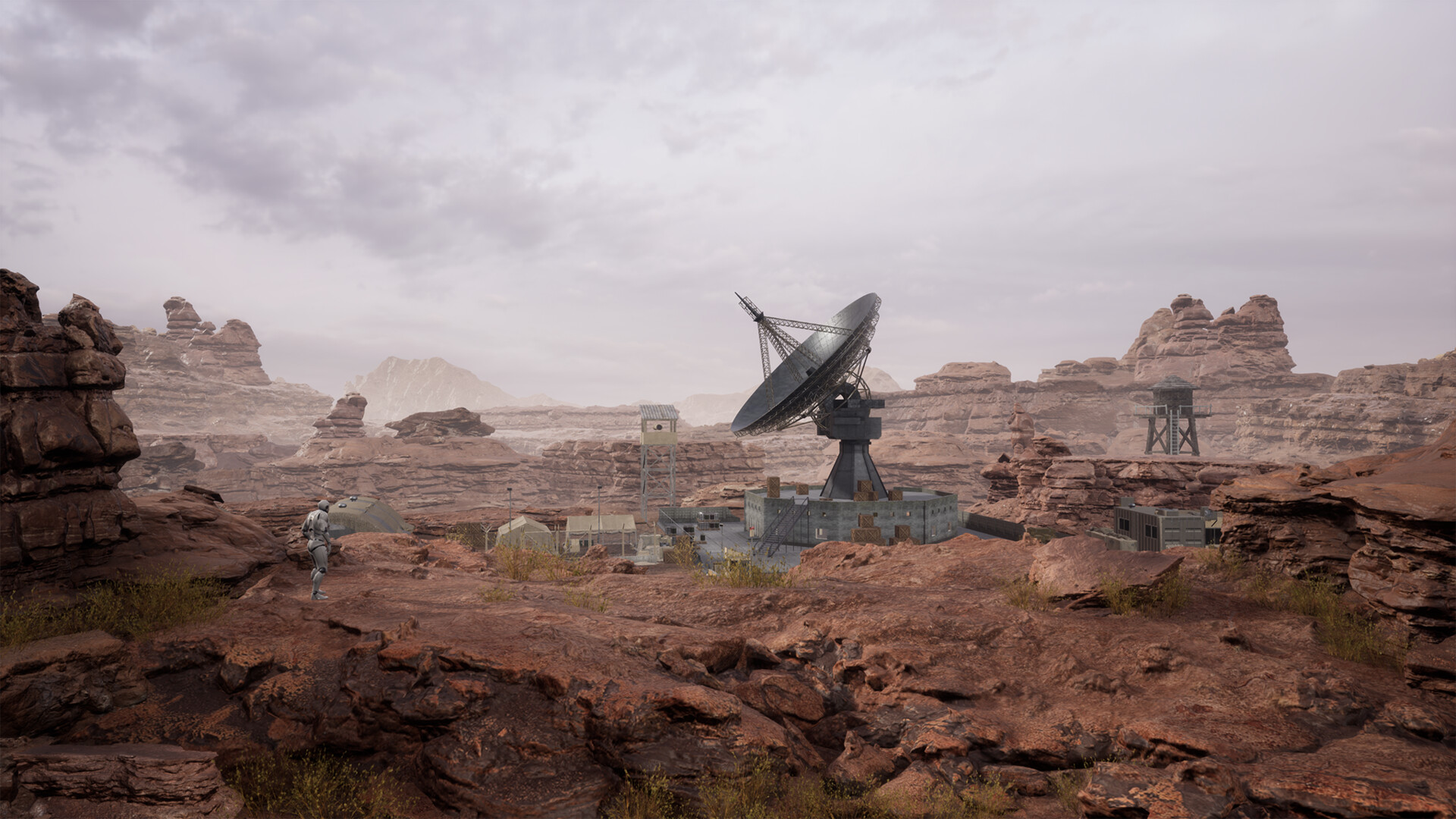 ArtStation - UE4.27 Abandoned military base in Utah