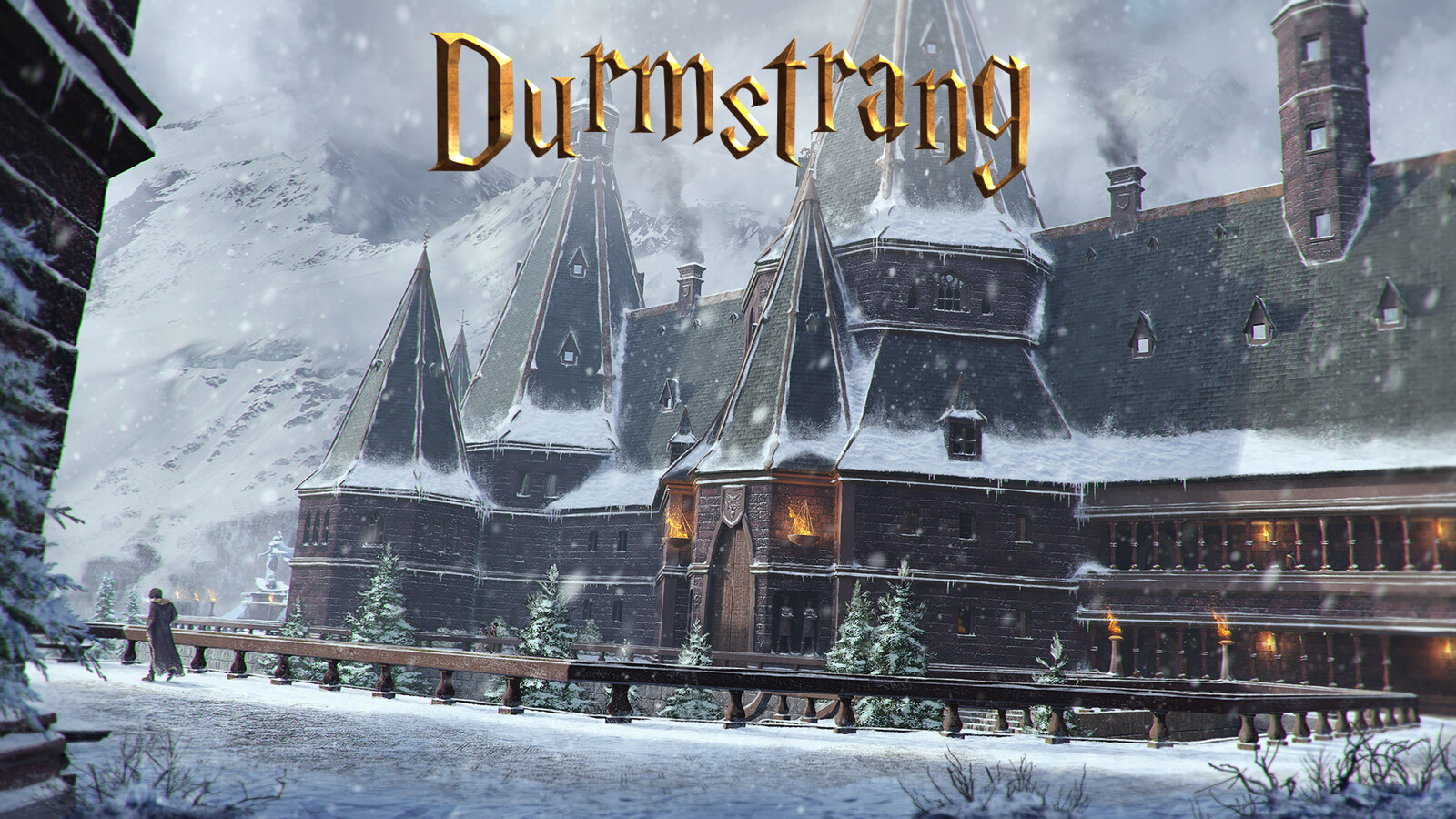 Durmstrang - Snowy Establishing shot