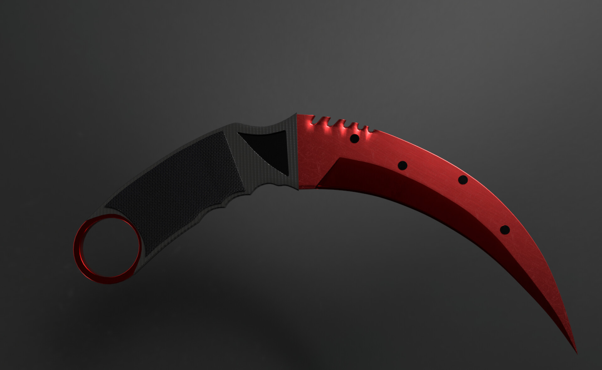 ArtStation - Metal Gear Karambit-College Concept