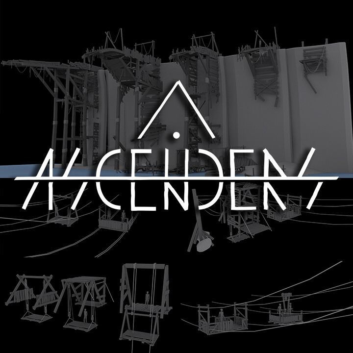 ArtStation ASCENDERS 3D assets