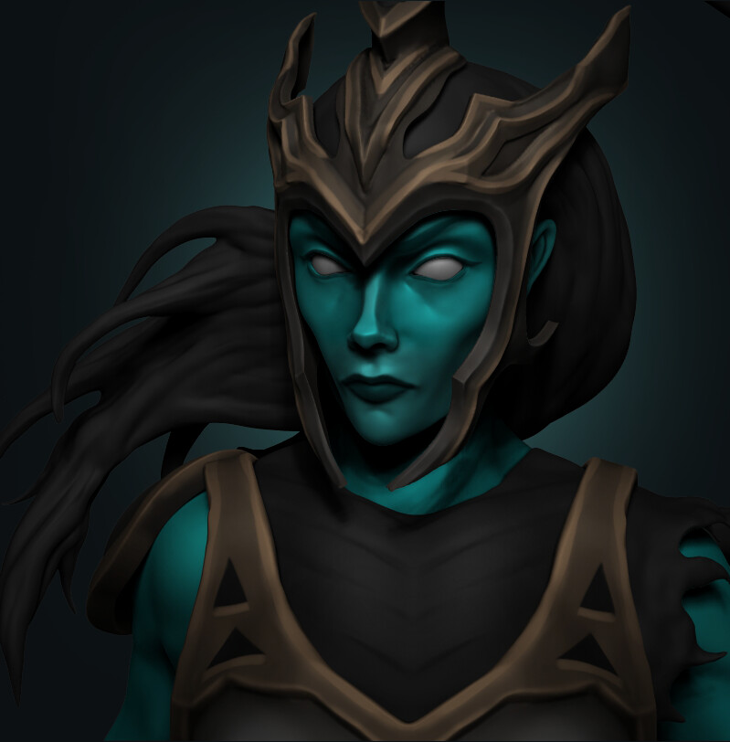 ArtStation - Kalista Sculpt