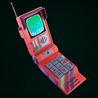 ArtStation - My Own Dream 2000's Cell Phone