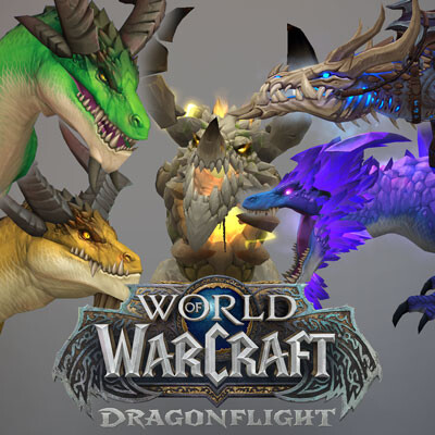 ArtStation - World of Warcraft: Dragonflight - Dragon Smooth Skinning