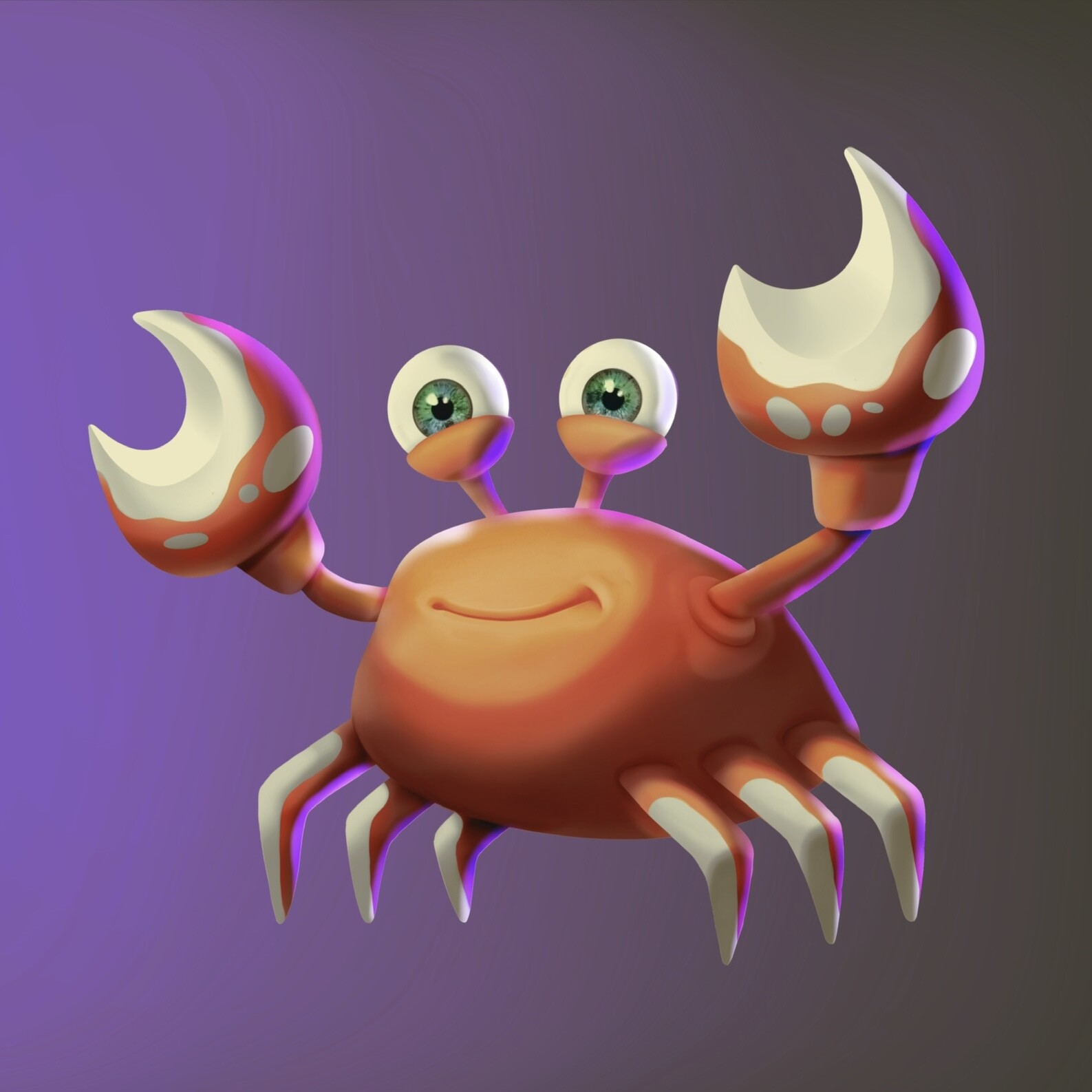 ArtStation - character Crab