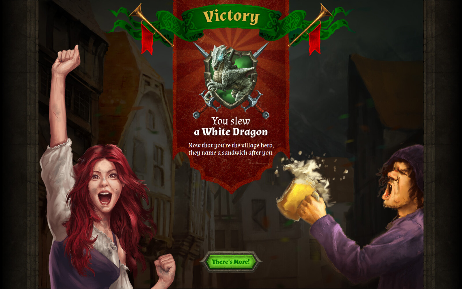 Dungeoneers ingame UI