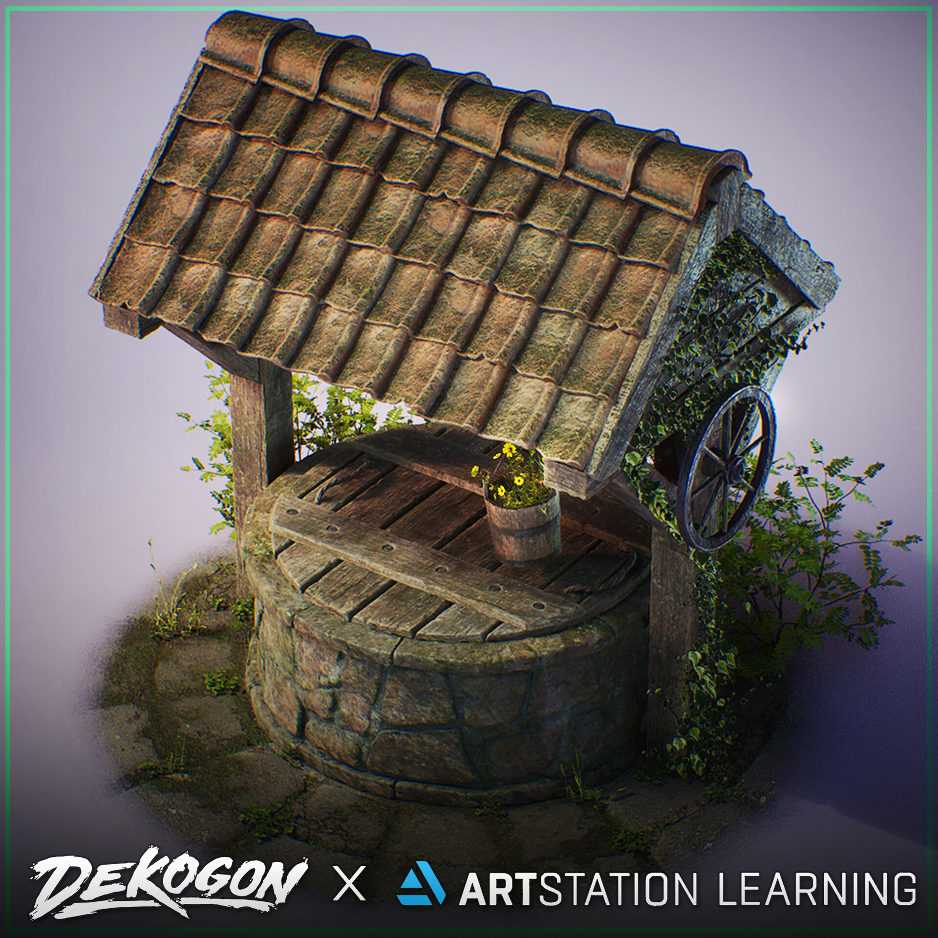 Dylan Artstation Learning Tutorial Environment Art Test