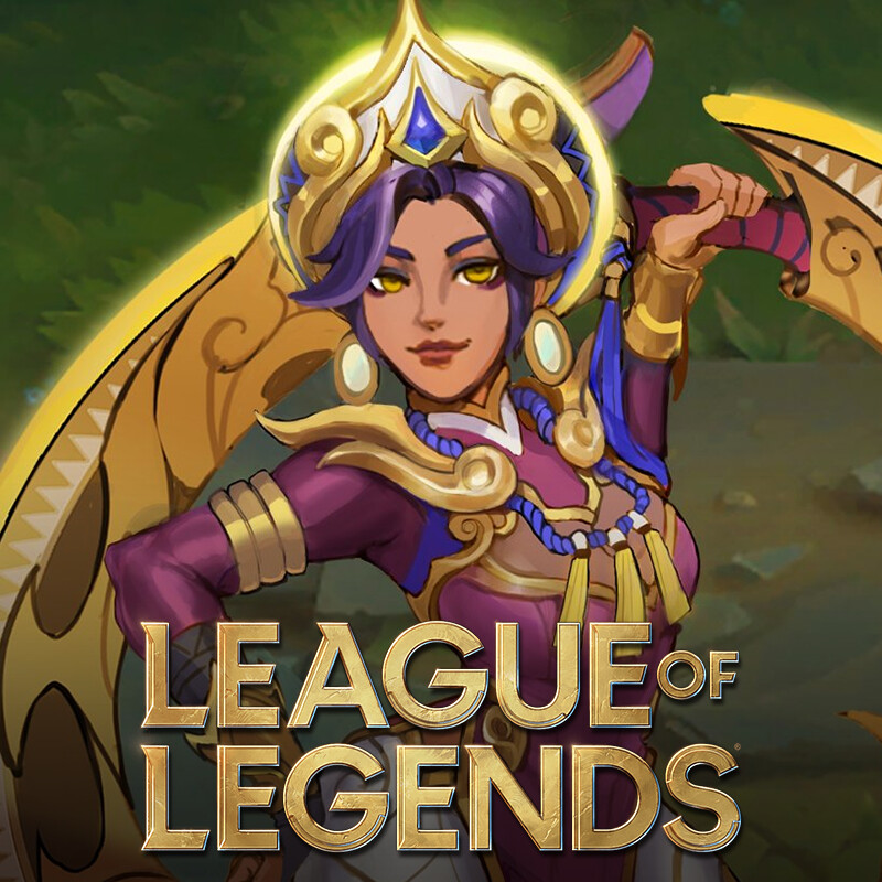 ArtStation Lunar Empress Qiyana skin concept