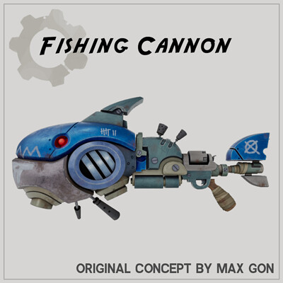 ArtStation - Fishing Cannon