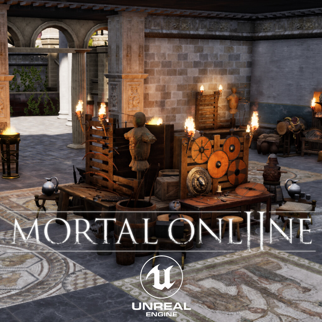 ArtStation Tindrem city Mortal Online 2