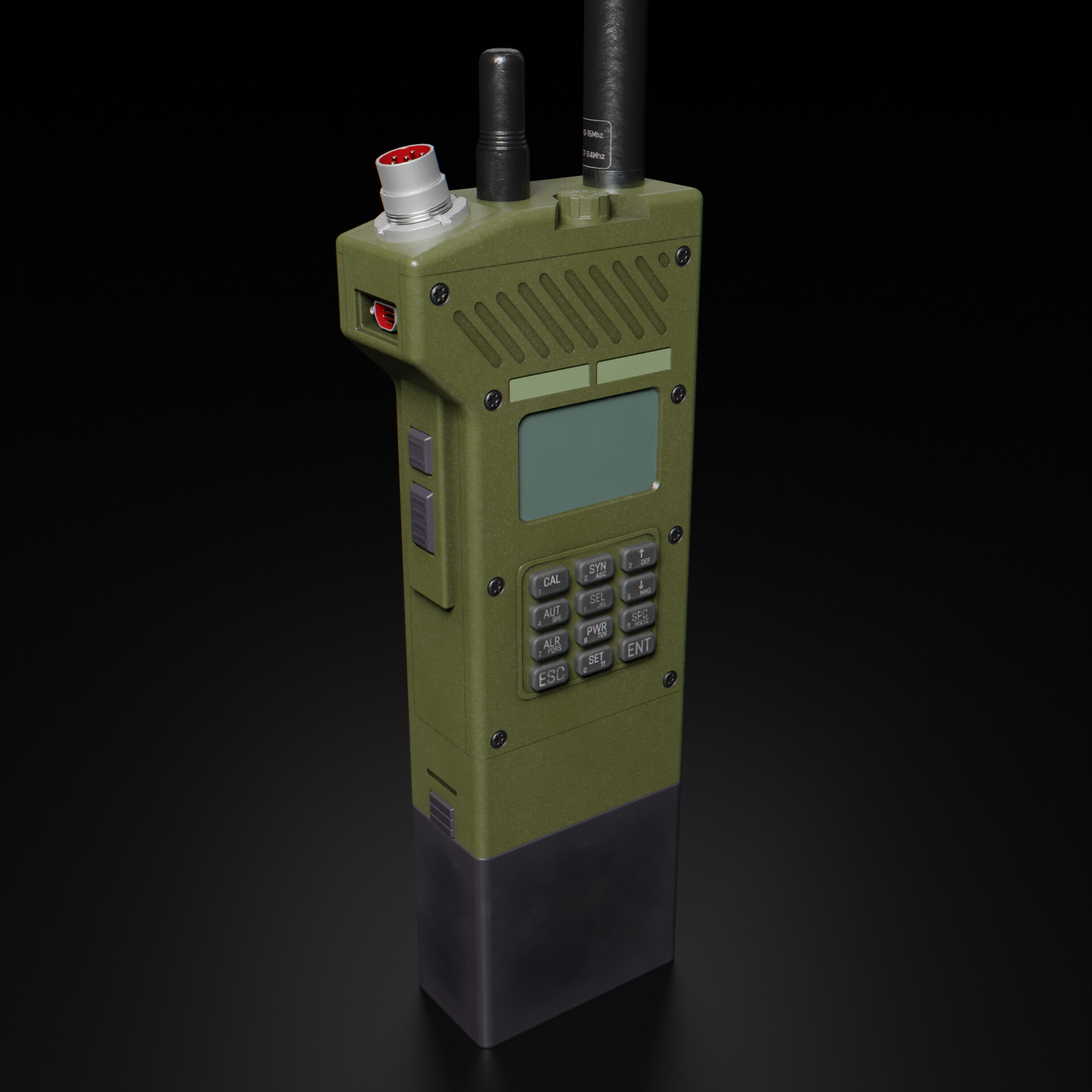 ArtStation - Military Walkie-Talkie