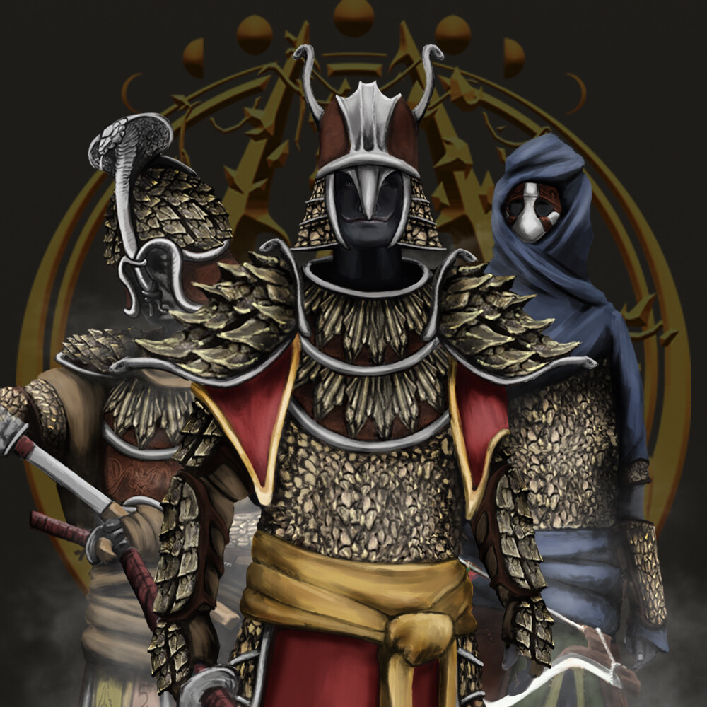 Grzegorz Janeczek - Ancient Tsaesci Armors - Esroniet: Domain of Lost Unity