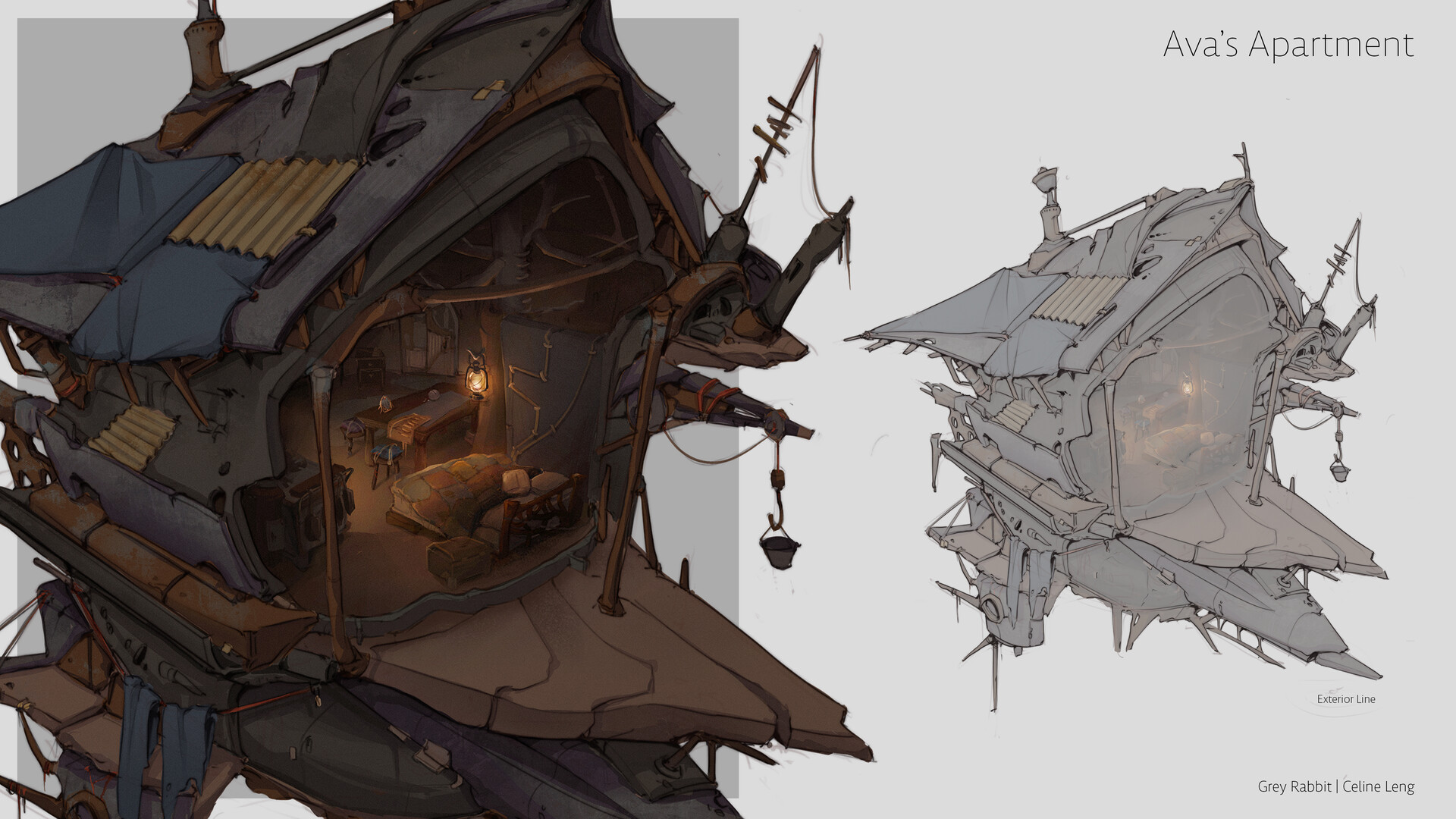 ArtStation - Grey Rabbit Project | Dripe Prefecture