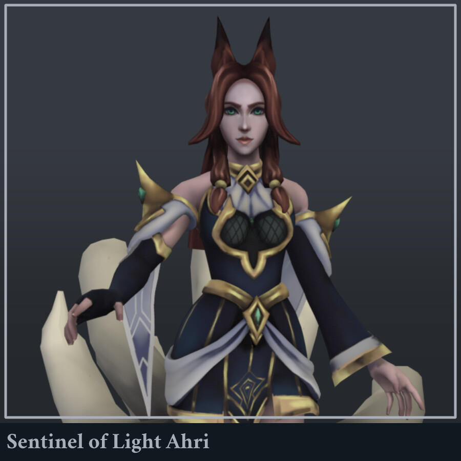 ArtStation - Sentinel of Light Ahri