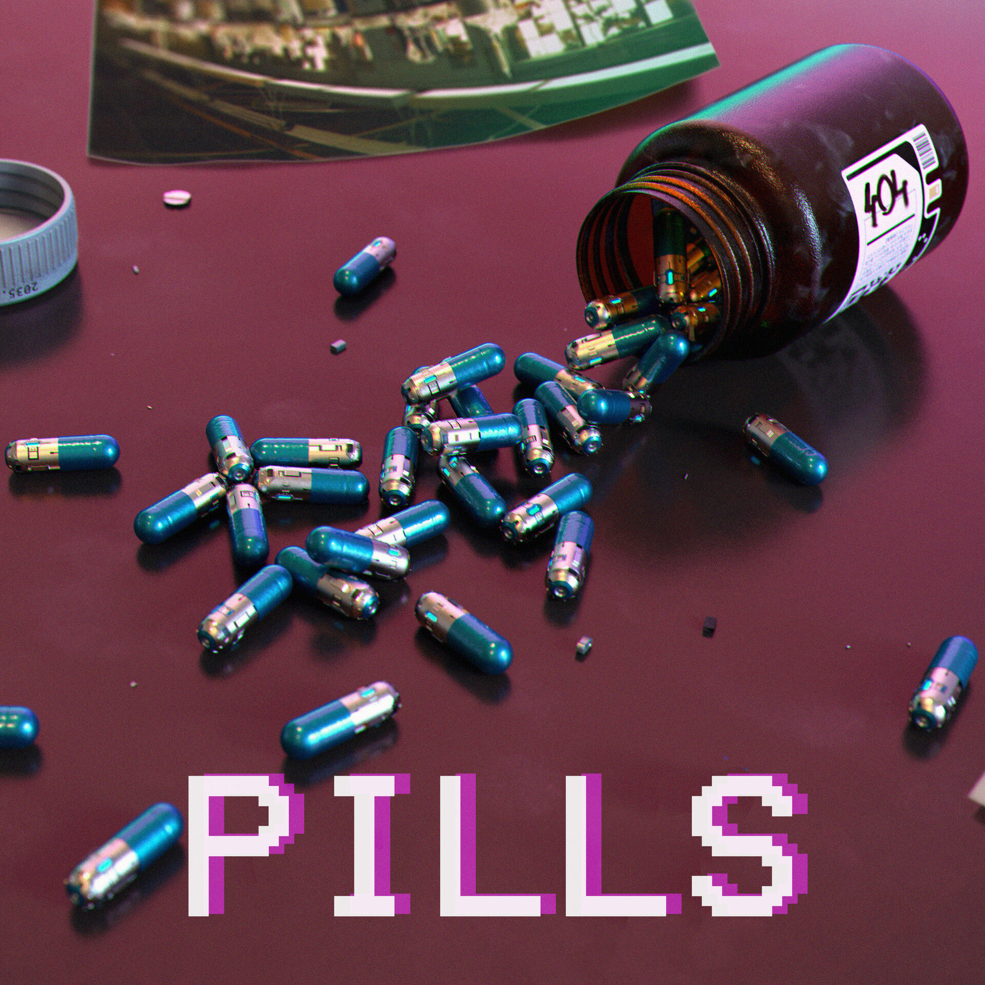 ArtStation - Personal Project: Pills