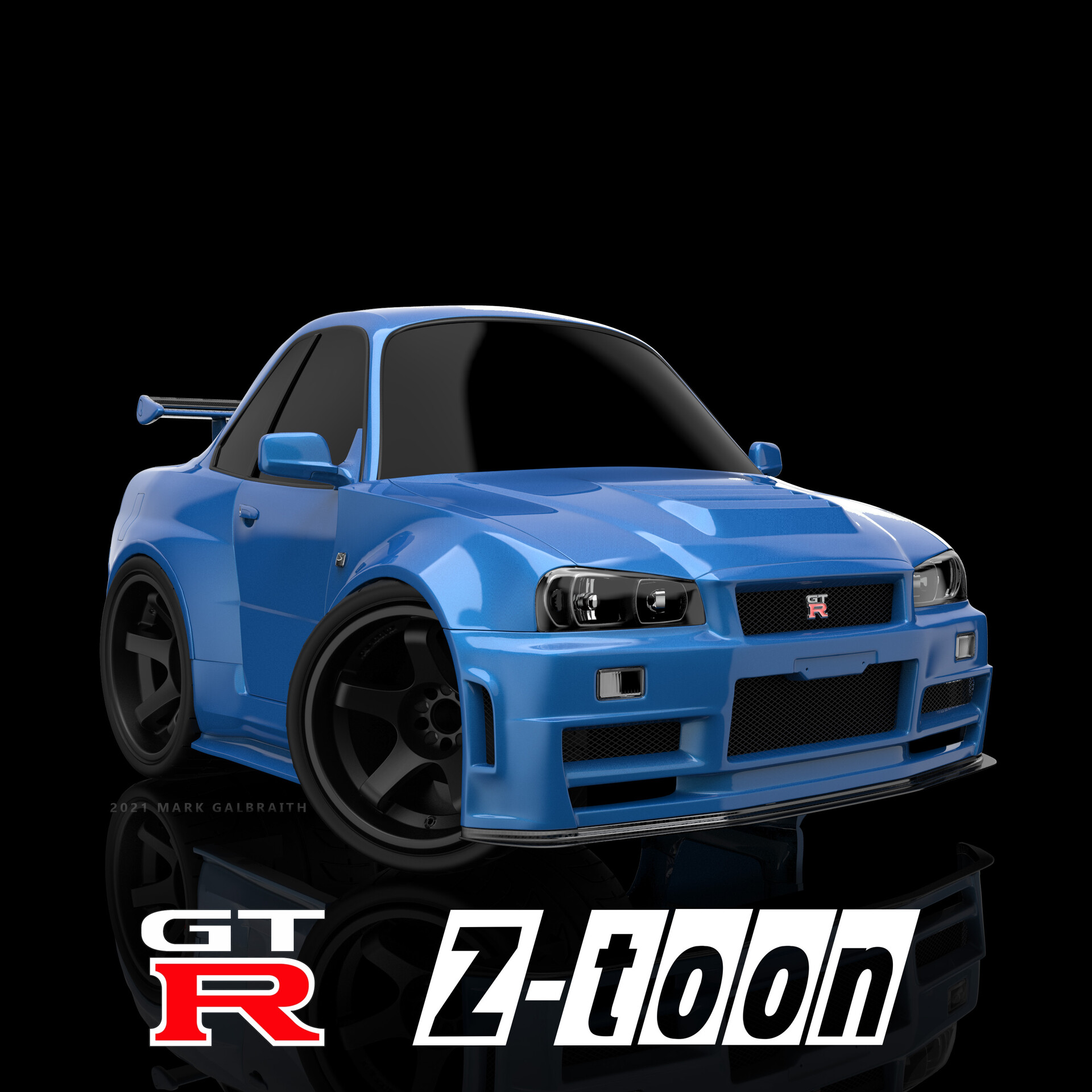 ArtStation - Nissan Skyline GT-R Z-Toon