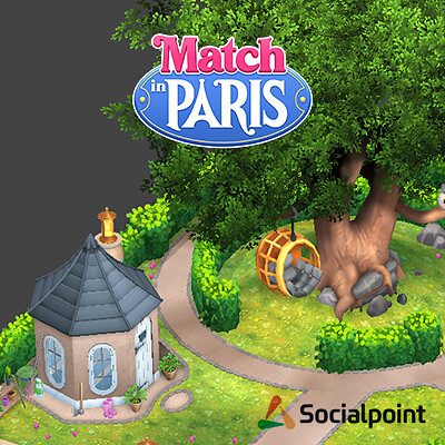 Match In Paris - Stylized Vegetation