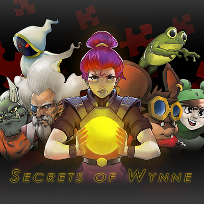 Secrets of Wynne Illustrations and Concept Sketches