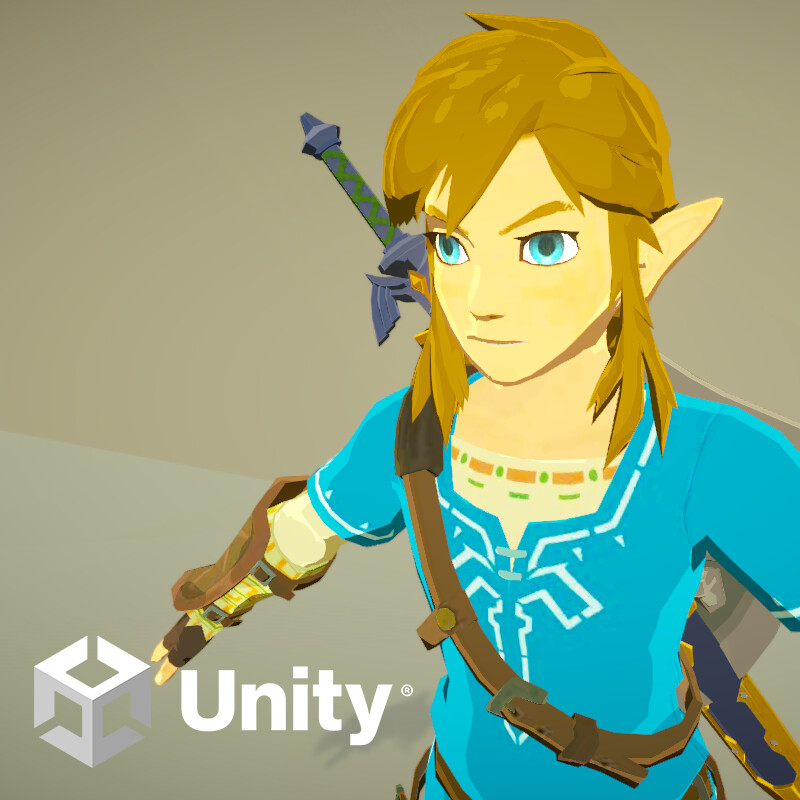 ArtStation - Unity Toon Shading: "The Legend of Zelda: Breath of the ...
