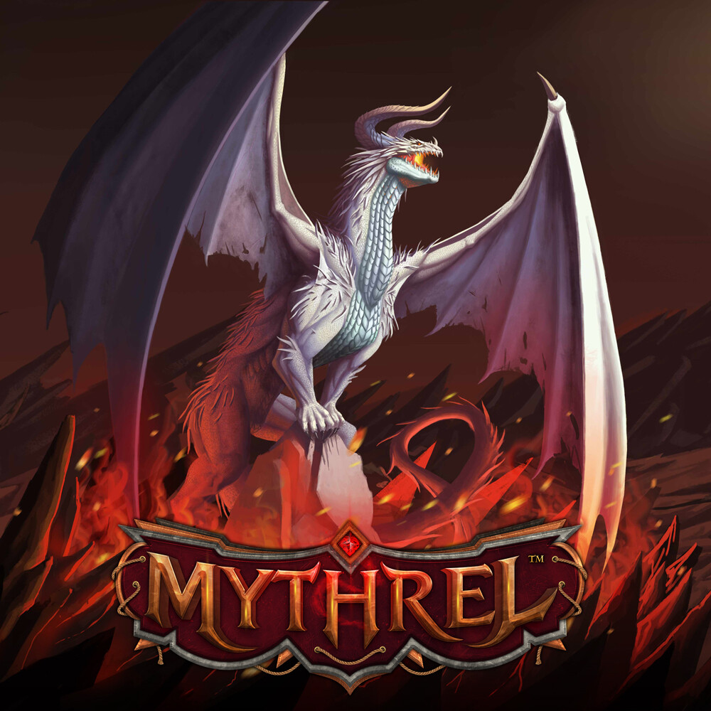 Mythrel TCG ; Gwyn, White Dragon