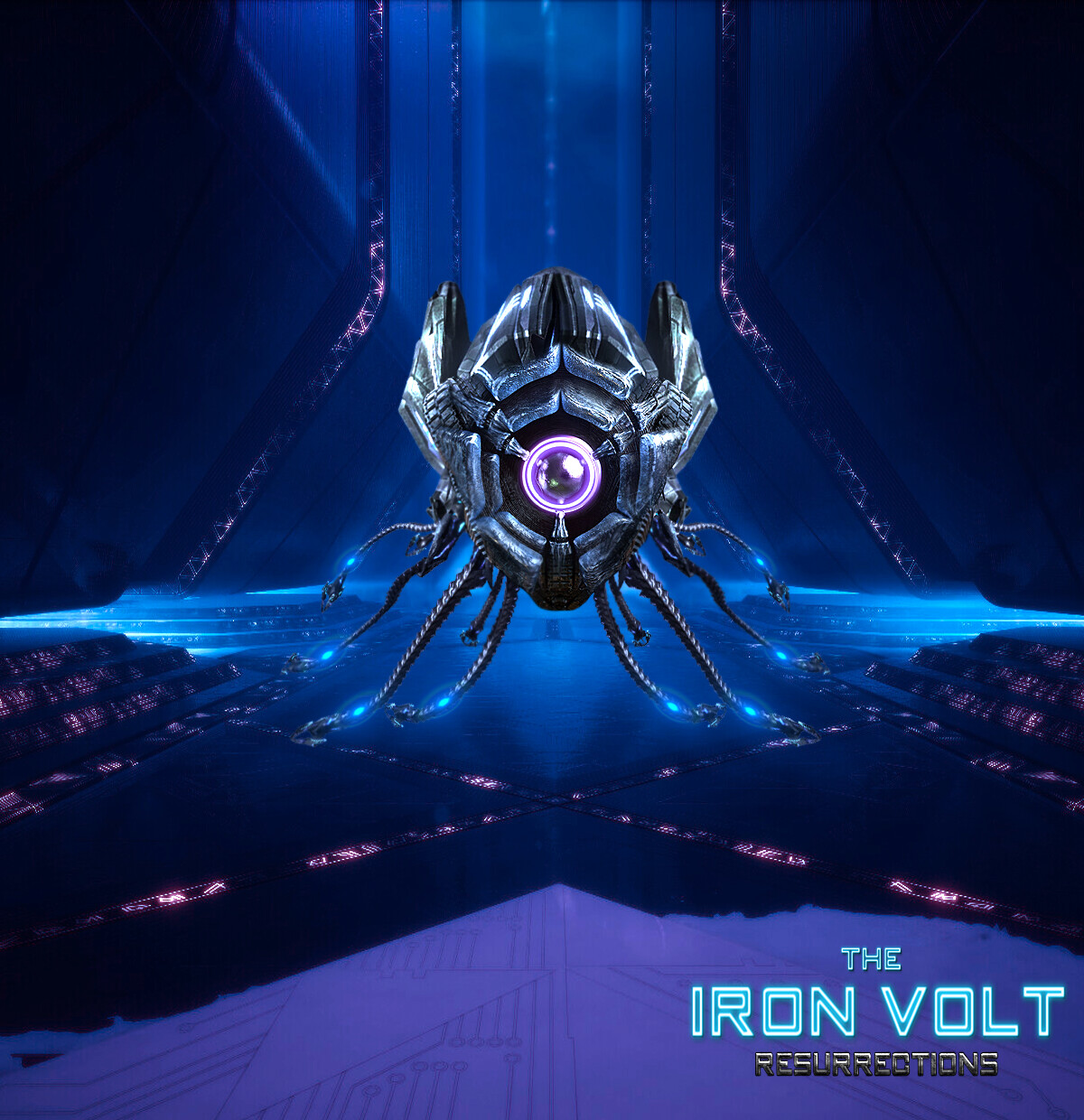 ArtStation LINK Intelligent Voltarian Drone (The Iron Volt