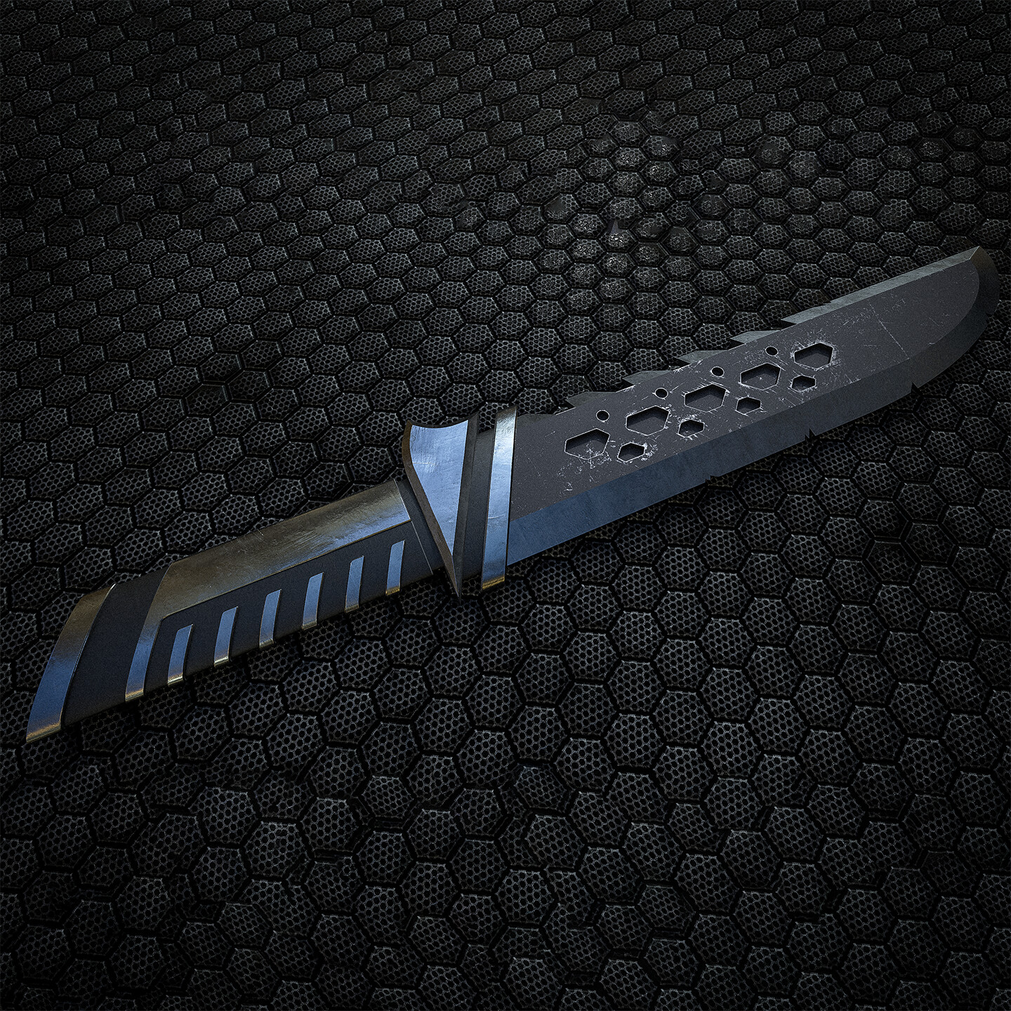 ArtStation - Sci FI Knife