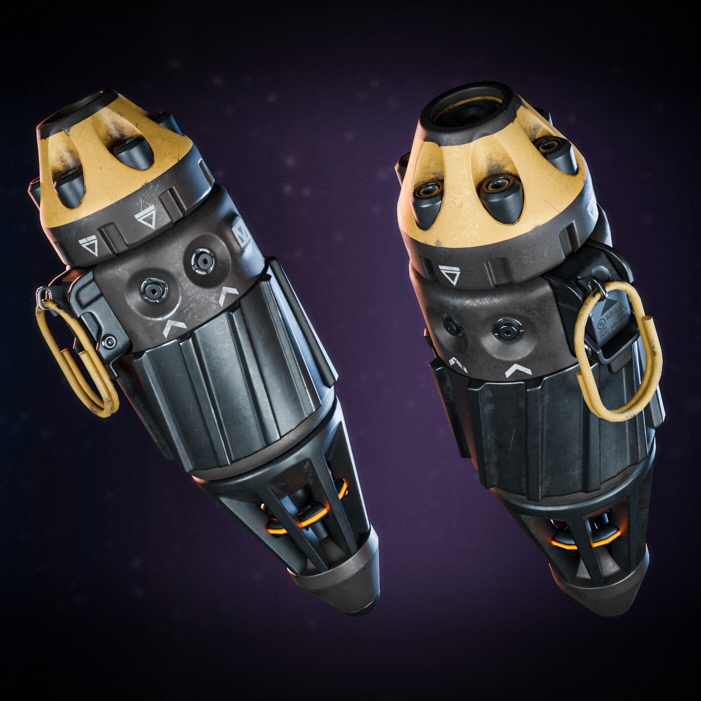 ArtStation Cyberpunk Grenade