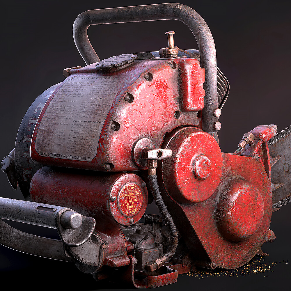 ArtStation Chainsaw Homelite 26 LCS