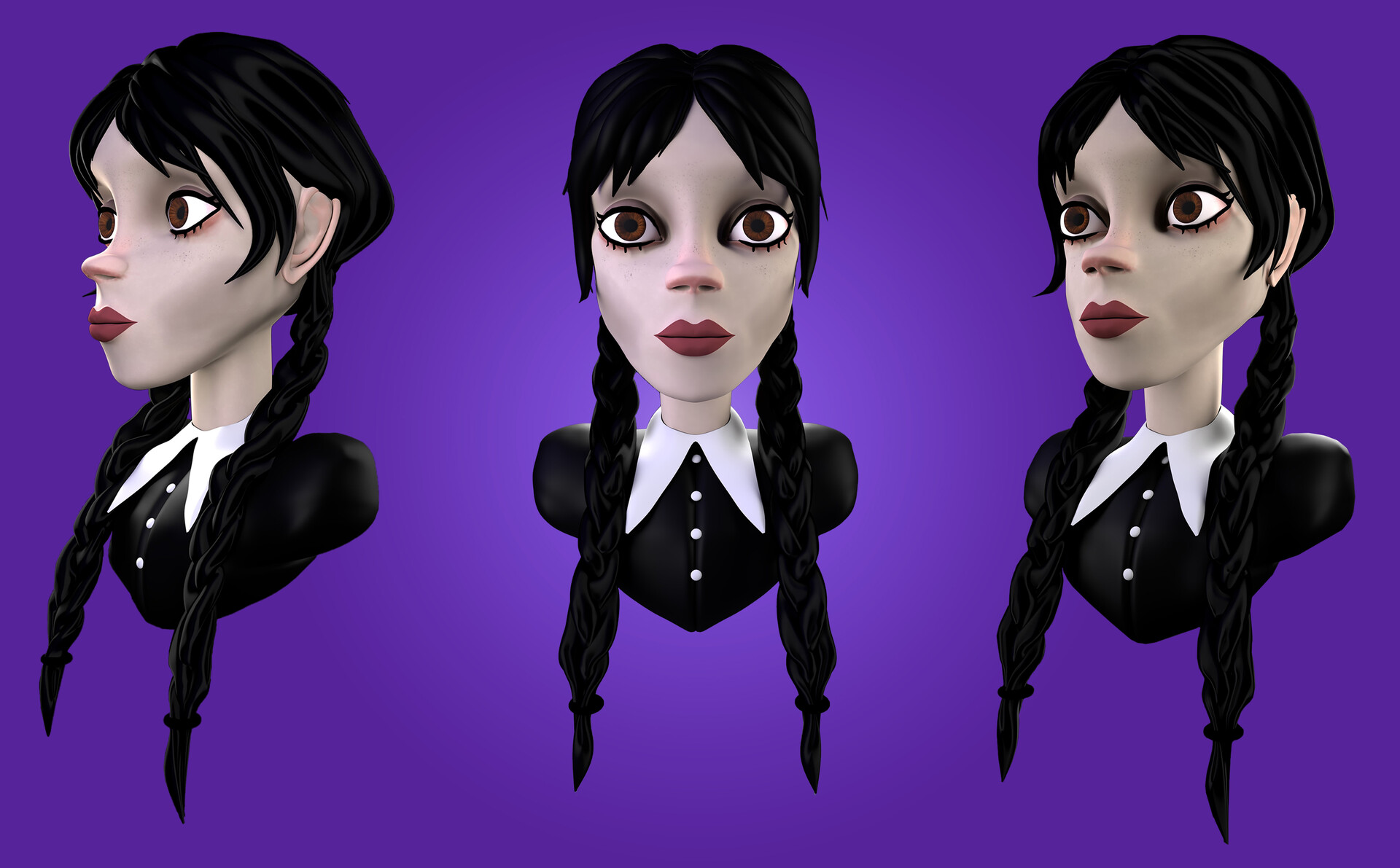 ArtStation - Wednesday Addams