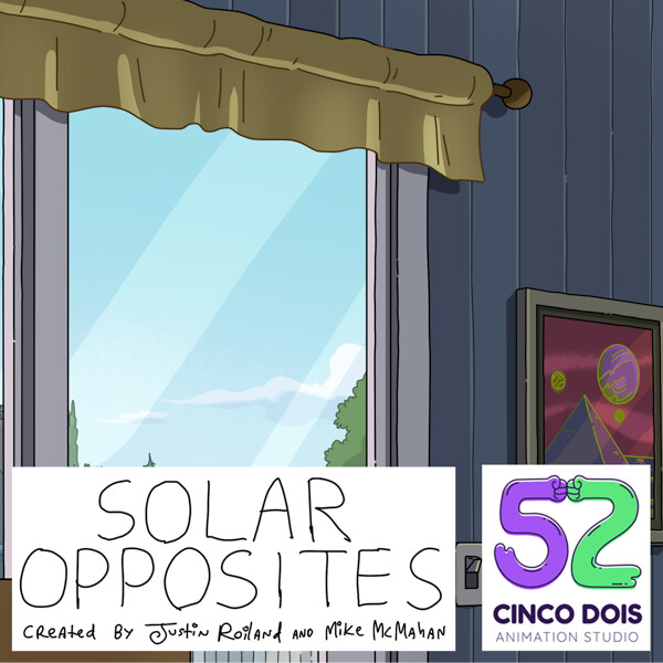 ArtStation Solar Opposites S2E2 The Earth Eraser backgrounds and layouts