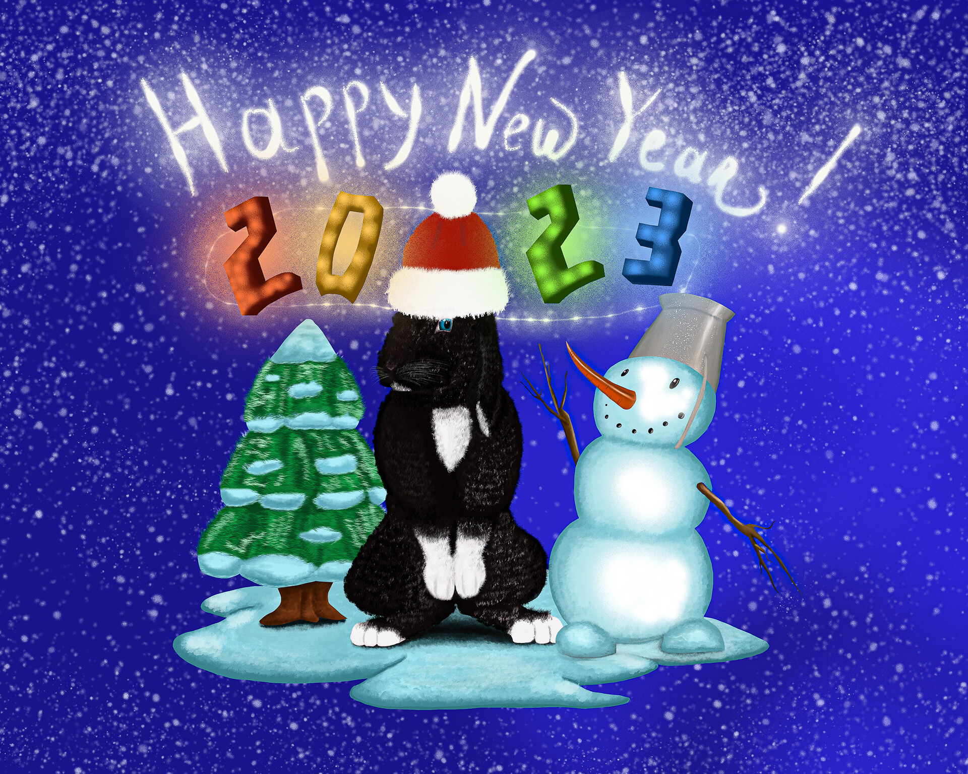 artstation-the-black-rabbit-wish-everyone-happy-new-year-in-2023