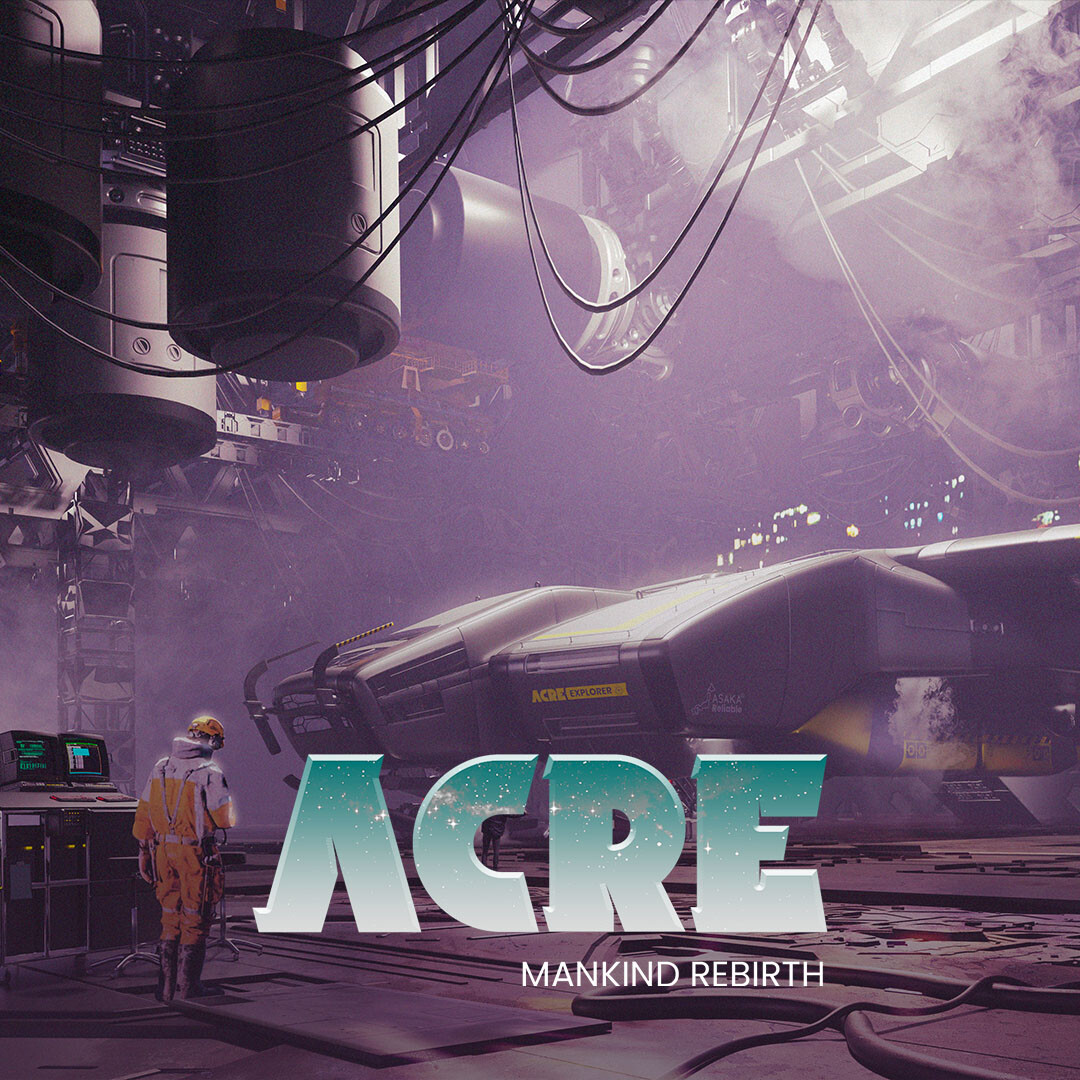 ACRE Mankind rebirth - ACRE Explorer ship in the docks