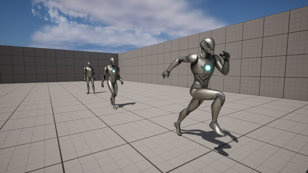 ArtStation - Basic Idle Walk Run | Maya, Unreal
