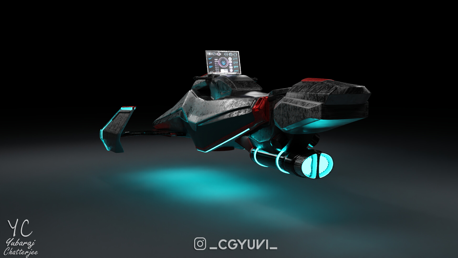 ArtStation - Hover Bike